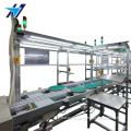 Free flow chain conveyor assembly line